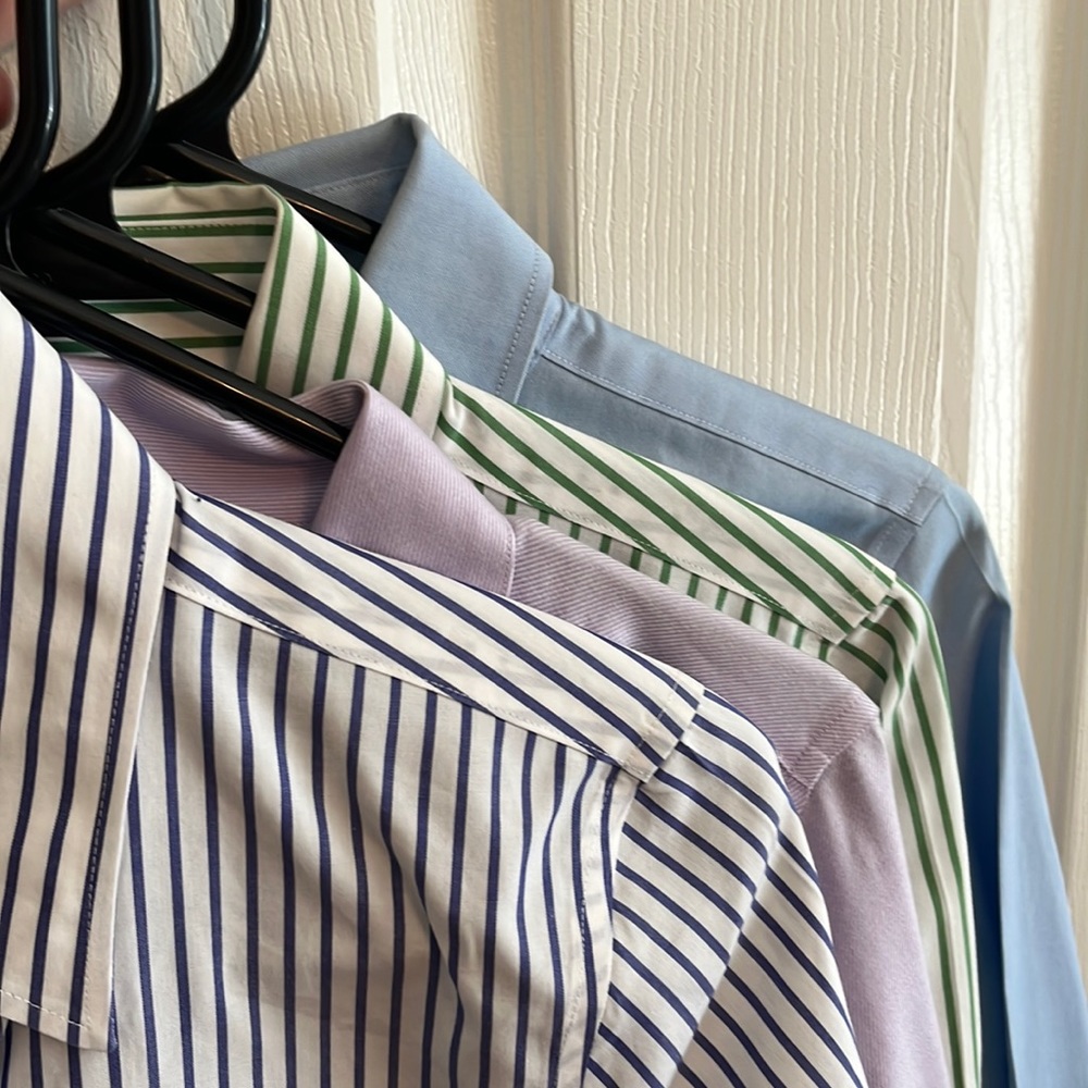 Set of Four Non Iron Brooks Brother Button Shirts